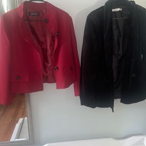 Two blazer jackets